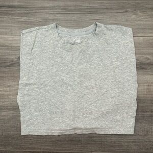 Aerie Light Gray Short Sleeve Tee
